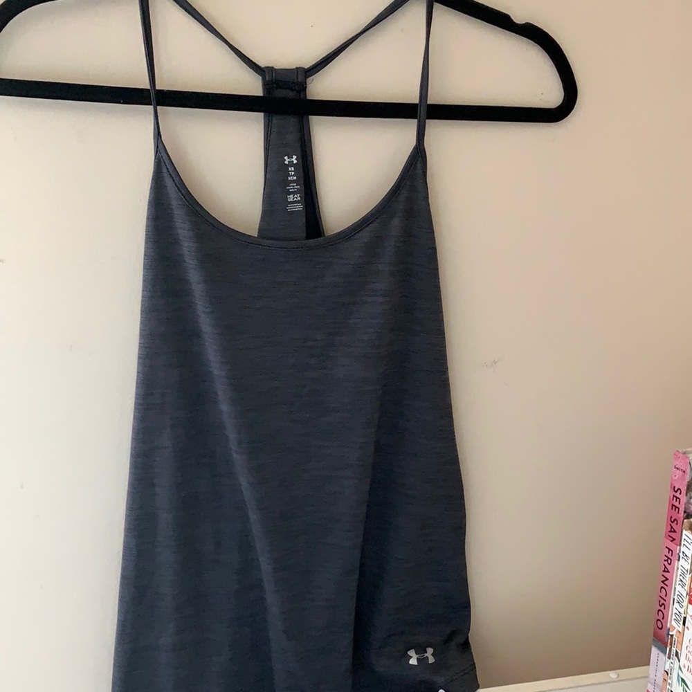 Grey workout tank